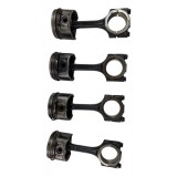 Pistão E Biela Renault Clio 1.0 16v 2004 Gasolina Stander