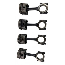 Pistão E Biela Renault Clio 1.0 16v 2004 Gasolina Stander