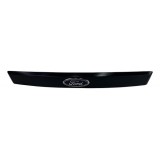 Moldura Luz Placa Tampa Traseira Ford Ka 2008 A 2013 Preto