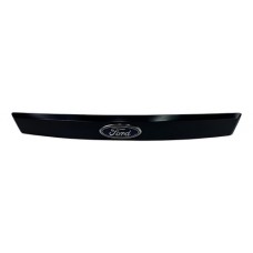 Moldura Luz Placa Tampa Traseira Ford Ka 2008 A 2013 Preto