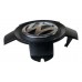Calota Central Da Roda Volkswagen Crossfox 2004 A 2014 Preto