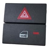 Botão Pisca Alerta Trava Gm Vectra 2008 Original Preto