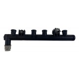 Flauta Bico Injetor Fiat Siena Uno Palio Com Chavetas