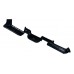 Moldura Inferior Painel Instrumentos Ford Versailles 1991 98 Preto