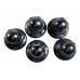 Conjunto 5 Porca Roda Cromada Mitsubishi Lancer 2010