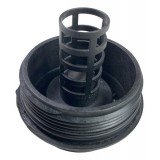 Tampa Filtro De Óleo Ford Fusion 2.3 16v 2006 2007 2008 2010 Preto