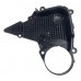 Capa Correia Dentada Inferior Peugeot 307 Citroen C4 2.0 16v Preto