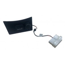 Moldura Entrada Usb Aux Tomada 12v Kia Cerato 2009 2010 2012 Preto
