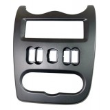 Moldura Painel Central Renault Sandero Logan 2008 2012 2013