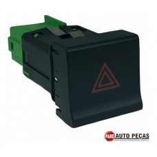 Botão Pisca Alerta Vw Fox 2010 A 2014 5z0953509 Verde