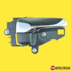 Maçaneta Interna Dianteira Direita Mitsubishi Lancer 12/13 Cromada