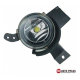 Farol De Milha Aux Esquerdo Ford Ecosport 08 A 12 Preto
