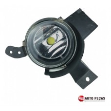 Farol De Milha Aux Esquerdo Ford Ecosport 08 A 12 Preto