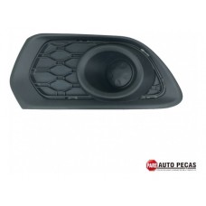 Moldura Farol De Milha Esquerdo Renault Sandero 15 A 20 Preto Esquerdo