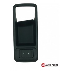 Acabamento Botão Maçaneta Traseira Le Ford Focus 09 A 12 - Preto - Traseira