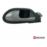 Maçaneta Interna Dianteira Esquerda Honda Civic 07 A 11 Preto Dianteira