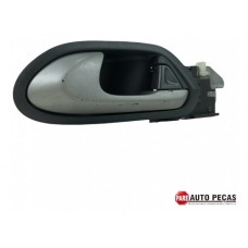 Maçaneta Interna Dianteira Esquerda Honda Civic 07 A 11 Preto Dianteira