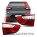 Lanterna Tras. Direita Tampa Fiat Grand Siena 12/ Direito Vermelho