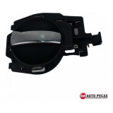 Maçaneta Interna Dianteira Direita Citroen C3 03/11 Preto Dianteira