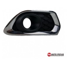Moldura Farol De Milha Direito Renault Sandero 15 A 20 Preto Direito