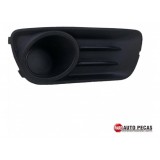 Moldura Farol De Milha Ld Fiat Palio Economy 08/16 Preto Direito