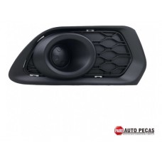 Moldura Farol De Milha Ld Renault Sandero 15/20 Preto Direito