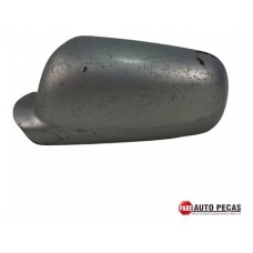 Capa Retrovisor Esquerdo Vw Gol Parati Saveiro G3 G4 99/05 Cinza