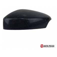 Capa Retrovisor Esquerdo Renault Sandero Logan 15/20 C/pisca - Preto
