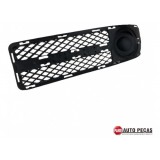 Moldura Farol De Milha Le Vw Gol Saveiro G3 F2 03/05 Preto Esquerdo