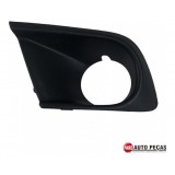 Moldura Farol De Milha Le Gm Onix Prisma 13/16 Joy 13/20 Preto Esquerdo