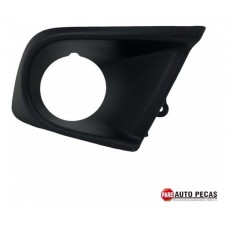 Moldura Farol De Milha Ld Gm Onix Prisma 13/16 Joy 13/20 Preto Direito