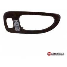 Moldura Maçaneta Interna Tras. Direita Peugeot 307 Marrom-claro Traseira