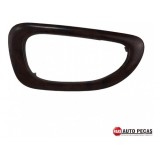 Moldura Maçaneta Interna Diant Direita Peugeot 307 Marrom-claro Dianteira