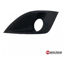 Moldura Farol De Milha Le Ford Fiesta Rocam 11/14 Preto Esquerdo