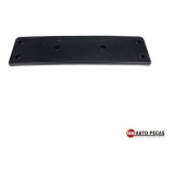 Moldura Suporte Placa Dianteira Vw Jetta 09 Á 14 Preto