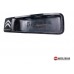 Moldura Suporte Placa Citroen C3 Air Cross 12/15 Preto