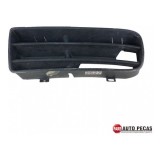 Moldura Farol De Milha Esquerdo Vw Polo Classic 97/01 Preto Esquerdo