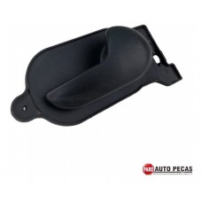 Maçaneta Interna Diant Direita Ford Fiesta Ecosport 03 A 14 Preto Dianteira