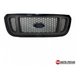Grade Dianteira Ford Ranger 2005 A 2009 Recuperada  Cinza