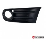 Moldura Farol De Milha Le Vw Gol Saveiro Voyage G5 09/14 Preto Esquerdo