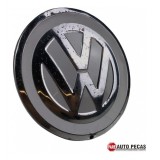 Miolo Calota Central Roda 14 Vw Up 14/17 Branco