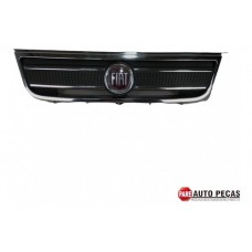 Grade Parachoque Dianteiro Fiat Idea 05/10 Cromado