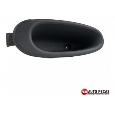 Puxador Interno Porta Diant. Esquerda Renault Clio - Cinza - Dianteira