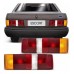 Lanterna Tras. Direita Ford Escort 87/92 Direito Vermelho