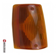 Lanterna Pisca Dianteiro Direito Fiat Uno Elba Premio 85/90 - Direito - Laranja-claro