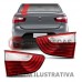 Lanterna Traseira Esquerda Tampa Fiat Grand Siena 12/ Vermelho