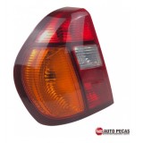 Lanterna Tras. Esquerda Renault Clio Sedan 99/05 Esquerdo Vermelho