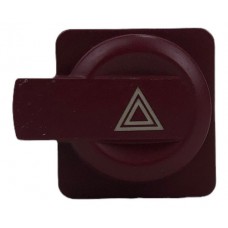 Botão Pisca Alerta Citroen C4 08/12 Vermelho
