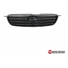 Grade Dianteira Central Toyota Corolla 03/07 Preto