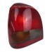 Lanterna Tras. Esquerda Vw Gol G2 Bola Gti 95/99 Esquerdo Vermelho